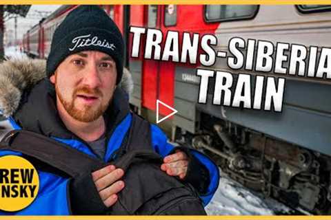 First Class on the TRANS-SIBERIAN TRAIN in Russia