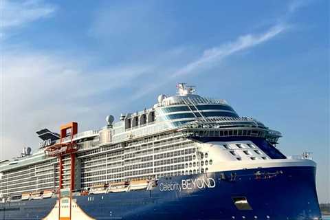 Third Celebrity Edge-Class Cruise Ship Arrives in Southampton