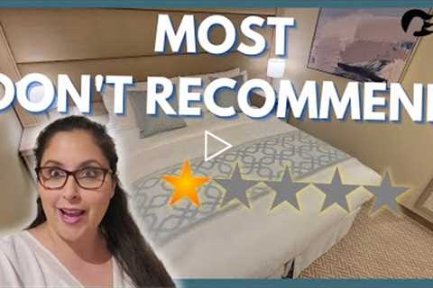 Most People Don't Recommend This Cruise Cabin! Discovery Princess Inside Stateroom Tour B244