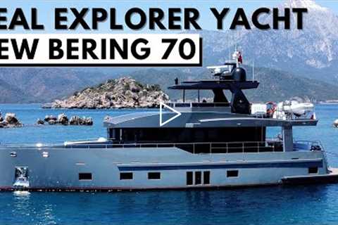 2022 BERING 70 NEW DESIGN EXPLORER LONG RANGE YACHT TOUR Transatlantic Expedition POCKET SUPERYACHT