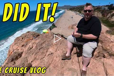 PRE CRUISE VLOG - Hiking Point Dume in Malibu, California