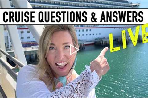 Let's talk about cruises - Live!