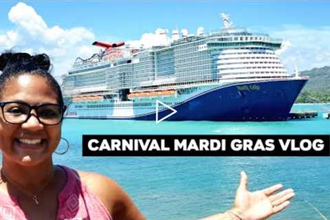 Carnival Mardi Gras Inaugural Sailing Vlog