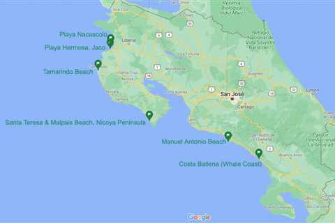 10 Best BEACHES in COSTA RICA To Visit in 2022 (+MAP)