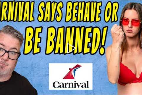 CRUISE NEWS - CARNIVAL WILL BAN YOU, DISNEY CRUISE FAVORITE RETURNS, BIG DAY FOR NCL and MORE