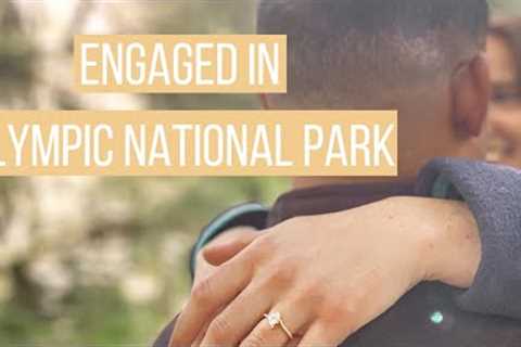 ENGAGED at Olympic National Park! (Things to do in Olympic National Park)