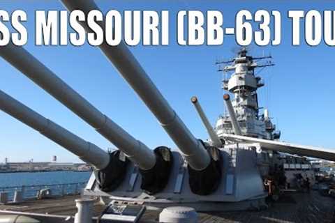 Battleship USS Missouri (BB-63) Video Tour Pearl Harbor, Hawaii