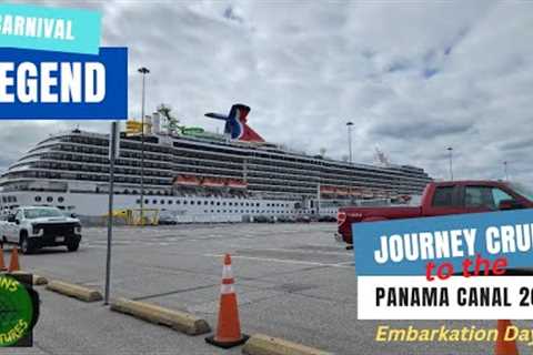 Carnival Legend Journey Cruise to the Panama Canal 2022 (day 1)