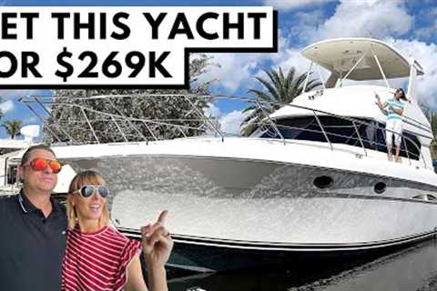 $269,000 2006 SILVERTON 42 CONVERTIBLE Affordable Family Starter Yacht Liveaboard Boat Tour