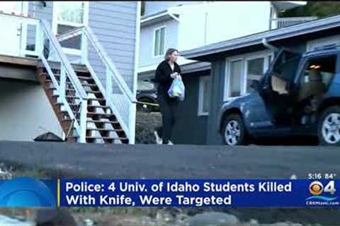 Police: Edged Weapon Used To Kill Four Students Near University Of Idaho