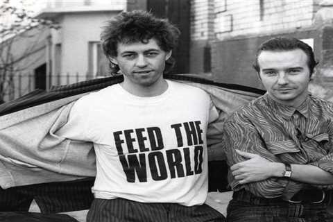 #OTD in 1984 – Bob Geldof and Midge Ure founded ‘Band Aid’ and wrote a song, ‘Do They Know It’s..
