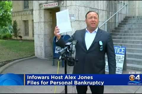 Alex Jones Files For Personal Bankruptcy As He Faces $1.5 Billion In Court Judgements