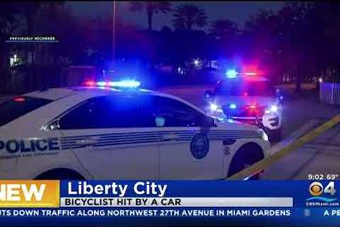 Bicyclist Hit By A Car In Liberty City