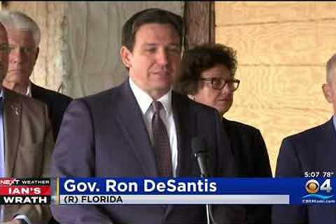 Gov. DeSantis Signs Bill Aimed At Stabilizing Florida''s Property Insurance Crisis