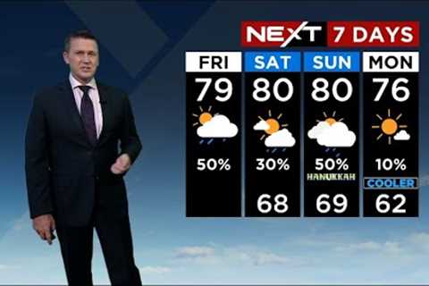 NEXT Weather: Miami + South Florida Forecast - Friday Afternoon 12/16/22