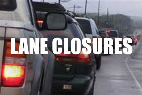 Big Island weekly lane closures: Dec. 24-30