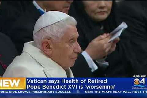 Pope Emeritus Benedict XVI Very Sick, According to The Vatican