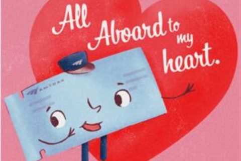 Amtrak Valentine’s Day Cards