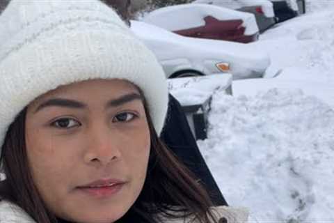 How I survived my first WINTER in Canada/nakapag snow na kami dito s Canada!