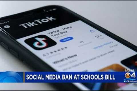 Florida lawmakers propose bills to ban social media at schools