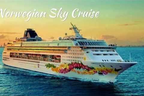 Norwegian Sky Cruise Ship 4k