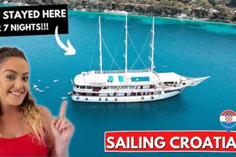 THIS is our Sailboat (One Week Sailing Croatia) Full Boat Tour Day 1 Split - Makarska