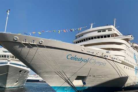 Walk Through of the Celestyal Olympia On a Four Night Cruise of the Greek Islands