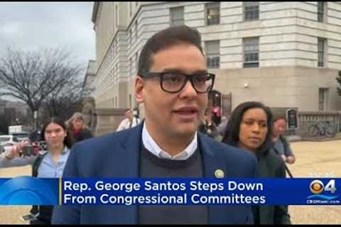 Embattled Republican Rep. George Santos Steps Down From House Committees