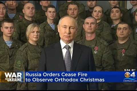Ukraine Rejects Putin's Call For 36-Hour Ceasefire During Russian Orthodox Christmas
