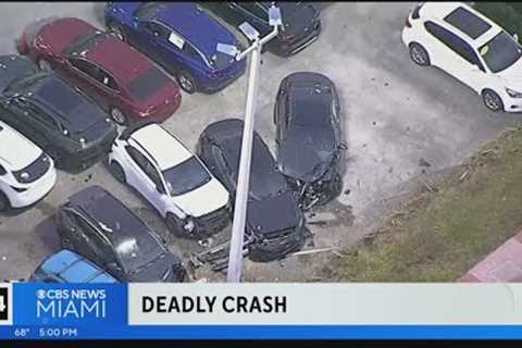 Deadly crash in Miami Gardens