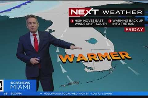 NEXT Weather forecast for Wednesday 3/15/23 5PM