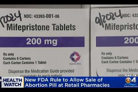 Abortion Pill To Become Available At Retail Pharmacies With New FDA Rule