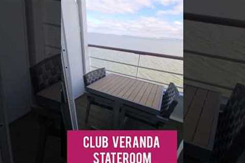 Have you seen the Club Veranda Stateroom on board Azamara Pursuit? #shiptour #cruise #luxury