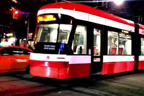 TRAM Train in Canada | Street Car | Tram ride | Canada Travel video