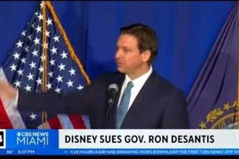 Disney sues DeSantis, calls theme park taxing district takeover retaliation