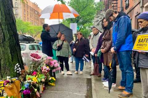 At walk mourning latest victim, Brooklyn residents, officials demand DOT make Atlantic Avenue safer