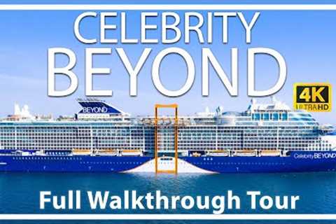 Celebrity Beyond | Full Walkthrough Ship Tour & Review | New Ship 2023 | Celebrity Cruises