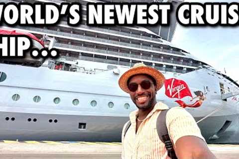 My First Day On The World’s NEWEST Cruise Ship (VIRGIN VOYAGES)