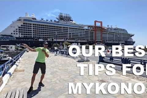 Visiting Mykonos on Your Own from the Cruise Pier