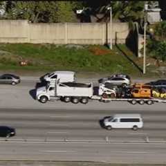 Road rage leads to a shooting on I -95 near from Hollywood Blvd
