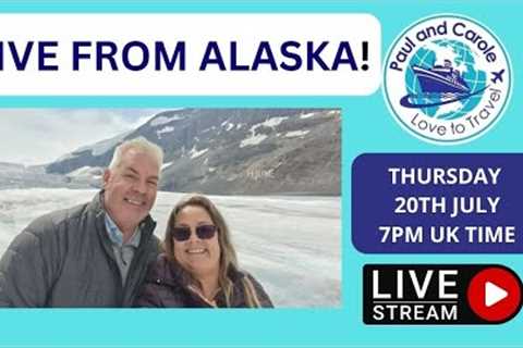 LIVE from HAL Koningsdam Cruise Ship in Alaska - We have so much to talk about!
