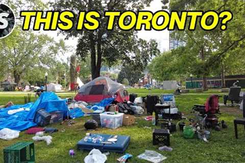 Toronto''s Largest Homeless Encampment | Downtown Walk
