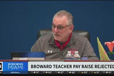 Broward school board votes 5-4 against proposal for annual teacher pay raise