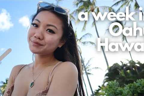 a week in Oahu, Hawaii | quick trip home🌈