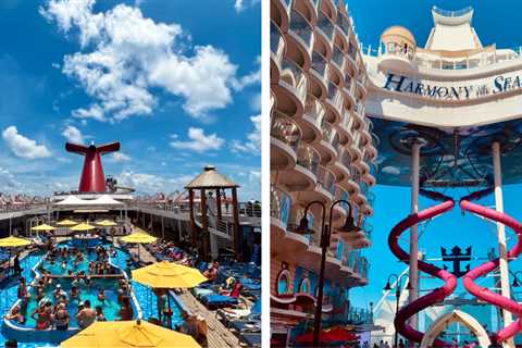 Top 5 things I like better about Carnival Cruise Line than Royal Caribbean