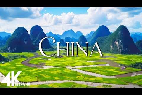 FLYING OVER CHINA (4K Video UHD) - Scenic Relaxation Film With Inspiring Music