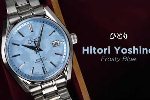 Hitori Yoshino Frosty Blue Watch: A Glistening Winter Wonderland on Your Wrist