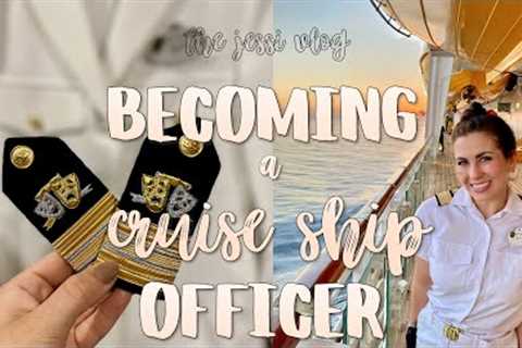 Becoming a Cruise Ship Officer ☆ new uniform! new cabin! new experiences!