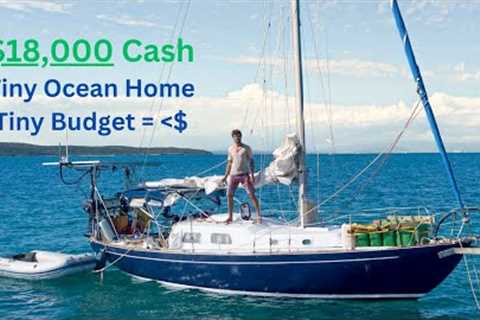 Full SAILBOAT TOUR {Tiny 30ft, Full Time Live Aboard, & Ocean Sailing Monohull} Now 4 Sale @..