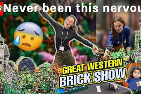 What it is like EXHIBITING for the FIRST TIME - Great Western Brick Show 2023